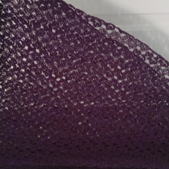 XXL Purple beautiful Batwing top - Picture 5 of 10